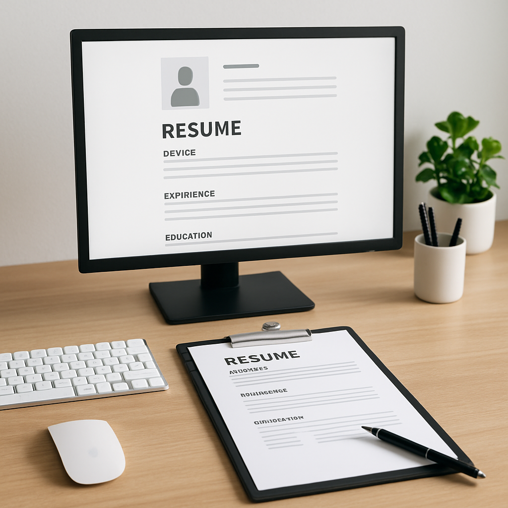 Como criar um CV profissional para seu primeiro emprego?